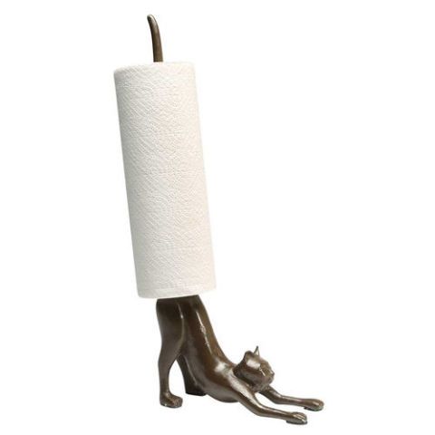 Creative Cute Beech Roll Paper Towel Holder Standing Flower-shaped Home -  Small