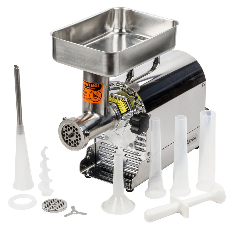 Avantco 177MIX8XMGP #5 Hub Meat Grinder and Pasta Roller