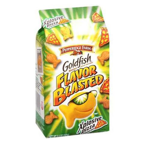 flavor blasted goldfish Xplosive Pizza Cracker