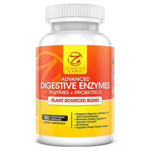 Zenwise Labs Digestive Enzymes With Probiotics
