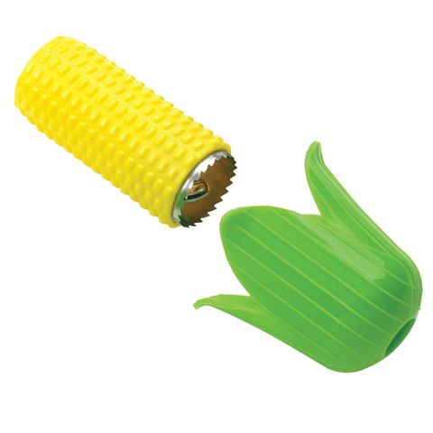 <p><strong><em>$16, <a href="http://www.bedbathandbeyond.com/store/product/kuhn-rikon-corn-twister-in-yellow-green/1042745105?skuId=42745105&mcid=PS_googlepla_nonbrand_kitchenfoodprep_&adpos=1o1&creative=43742640949&device=c&matchtype=&network=g&gclid=CM63jJfU7coCFdRbhgodN_kH8g " target="_blank">bedbathandbeyond.com</a></em></strong></p><p><strong>Best for Avoiding "Ouch" Moments </strong></p><p>Now you can keep your fingers safe and out of harm's way by using this corn cutter's green leaf handle — providing both a firm grip and preventing dangerous accidents. And, once you're done using this unit, just toss it in the dishwasher. </p><p><strong>More: </strong><a href="http://www.bestproducts.com/eats/food/g978/best-tasting-tortilla-chips/" target="_blank">Bite Into These Delicious Tortilla Chips</a><br></p>
