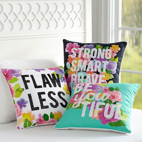 pbteen maybaby flower power pillow covers