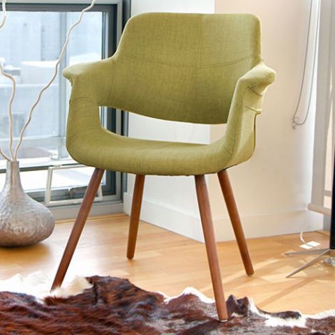 overstock Vintage Flair Mid century Modern Accent Chair