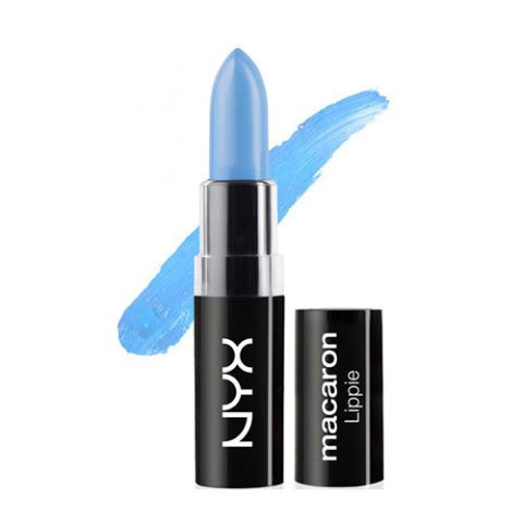 sheer blue lipstick