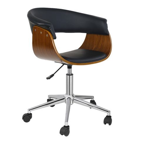 <p><strong><em>$106, </em></strong><strong><em><a href="https://www.allmodern.com/Liam-Office-Chair-KCH012A-SQW2821.html" target="_blank">allmodern.com</a></em><a href="https://www.allmodern.com/Liam-Office-Chair-KCH012A-SQW2821.html" target="_blank"></a></strong><a href="https://www.allmodern.com/Liam-Office-Chair-KCH012A-SQW2821.html" target="_blank"></a></p><p>This Eames-inspired chair gives your study an erudite, design-minded accent, without the hefty designer price tag. This pick is comfortable and easy to clean, and the shapely barrel-like design makes it ideal for the smallest of spaces. </p>