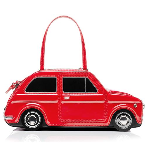 kate spade red car purse