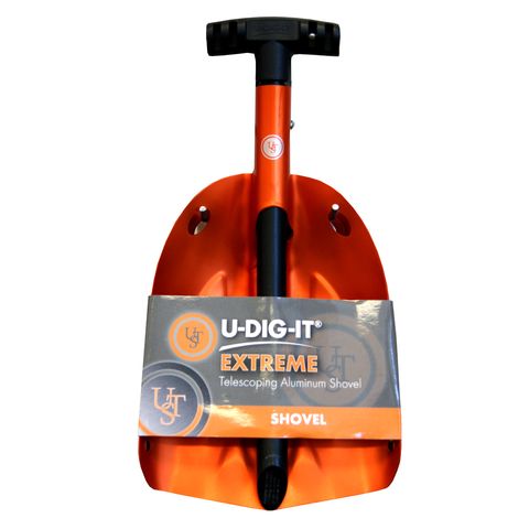 <p><strong><em>$13, <a href="http://www.batteryjunction.com/ust-20-udigit-x.html" target="_blank">batteryjunction.com</a></em></strong></p><p>Especially important in snowy and muddy climates, having a shovel on-board can mean the difference between staying stuck in that snowbank and making it home. Thanks to its heavy-duty aluminum construction and telescoping handle, you'll have a sturdy shovel in a compact package at the ready.</p>