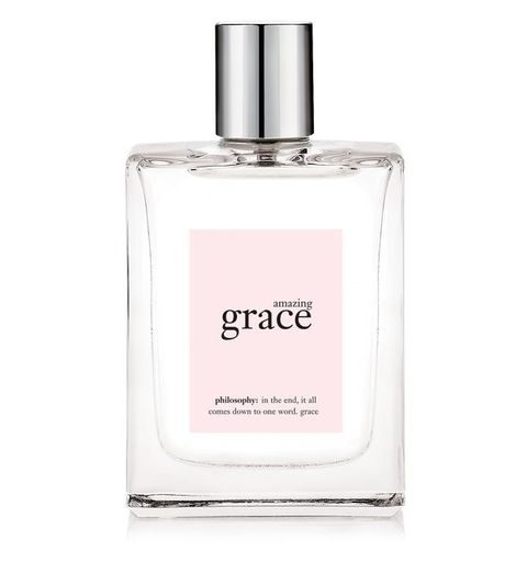 <p><em><strong>$18, </strong></em><em><strong><a href="http://www.philosophy.com/amazing-grace-fragrance.html" target="_blank">philosophy.com</a></strong><a href="http://www.philosophy.com/amazing-grace-fragrance.html" target="_blank"></a></em><a href="http://www.philosophy.com/amazing-grace-fragrance.html" target="_blank"></a></p><p>Oh, Amazing Grace, how sweet the smell. Philosophy's most popular fragrance emits an ultra-feminine, floral aroma with notes of muguet blossoms and lasting musk that's airy, yet abundant. One spritz across the décolletage is enough to have you feeling fresh and smelling fantastic.</p>