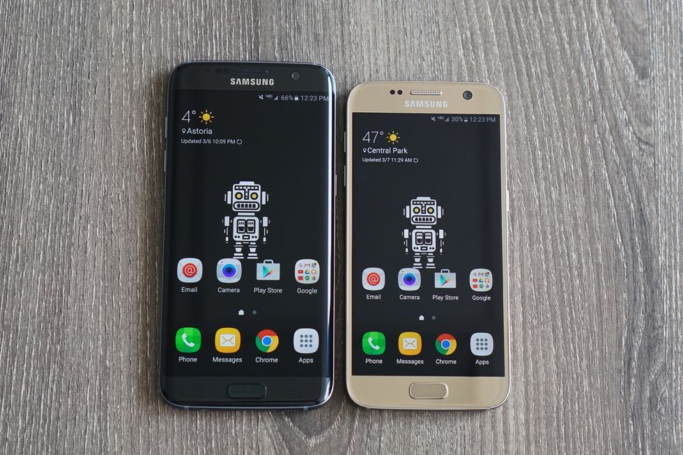 Samsung Galaxy S7 Robot