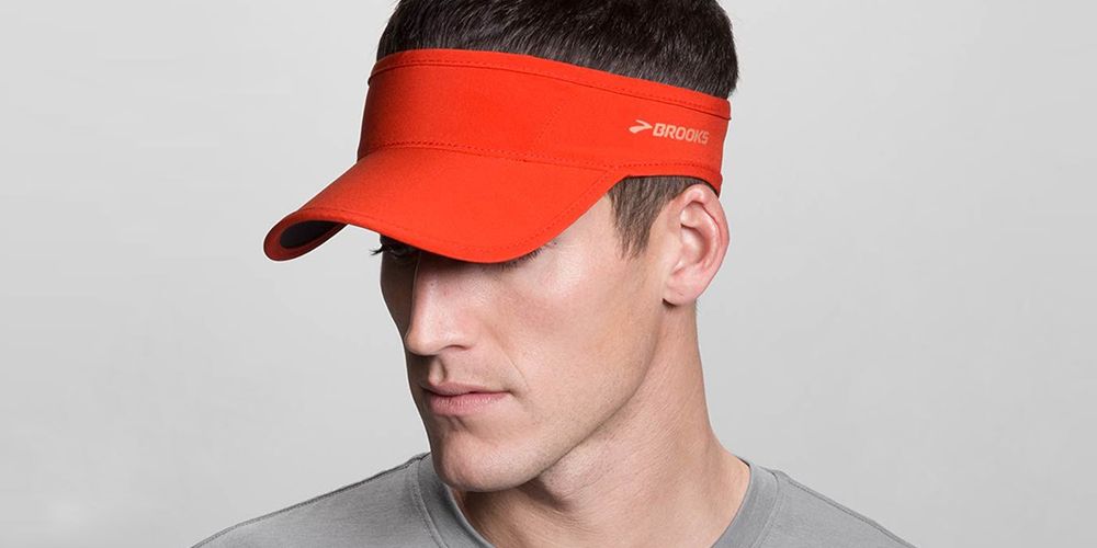 Tracy Sweat Resistant Curved Brim Performance Visor Washed Coral Marque : HurleyHurley Women's Visor Size One Size 