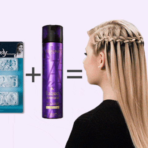 how to do a waterfall braid