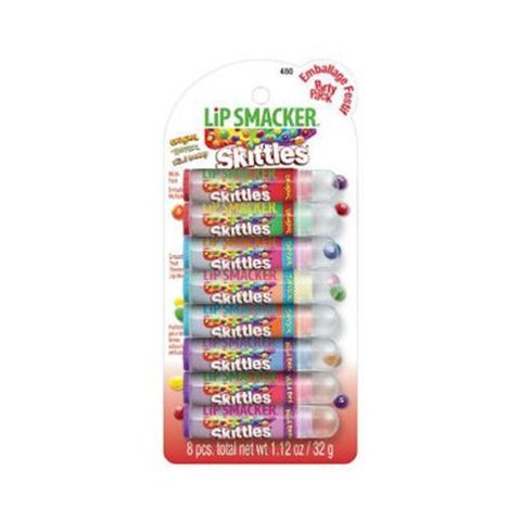 Lip Smacker Flavored Lip Balm Skittles Party Pack 