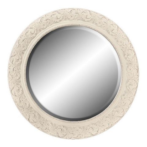 <p><strong><em>$100, </em></strong><strong><em><a href="http://www.kohls.com/product/prd-2437902/belle-maison-floral-round-wall-mirror.jsp?color=Antique%20White" target="_blank">kohls.com</a></em><a href="http://www.kohls.com/product/prd-2437902/belle-maison-floral-round-wall-mirror.jsp?color=Antique%20White" target="_blank"></a></strong><a href="http://www.kohls.com/product/prd-2437902/belle-maison-floral-round-wall-mirror.jsp?color=Antique%20White" target="_blank"></a>
</p><p>Just <a href="http://www.bestproducts.com/home/decor/g917/shabby-chic-home-decor/" target="_blank">a hint of shabby-chic character</a> can go a long way. The ornately detailed cream-colored frame is lightly weathered to showcase a romantic look befitting a storybook country cottage.</p>