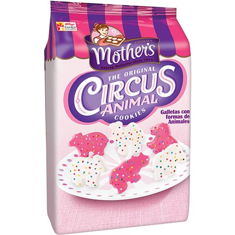 mother's the original circus frosted animal cookie
