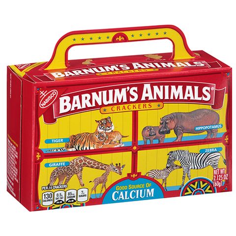 nabisco barnum's animals crackers red box