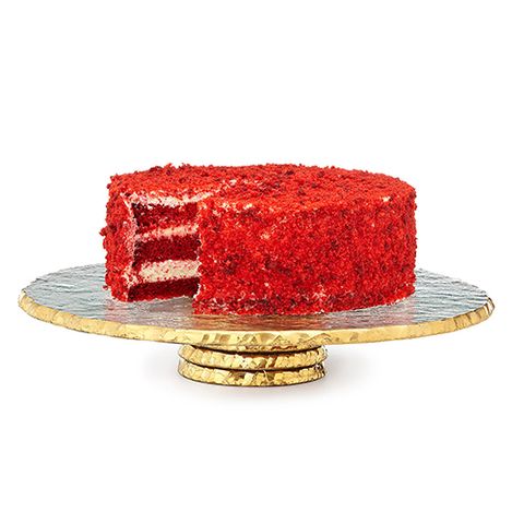 gold rim cake stand
