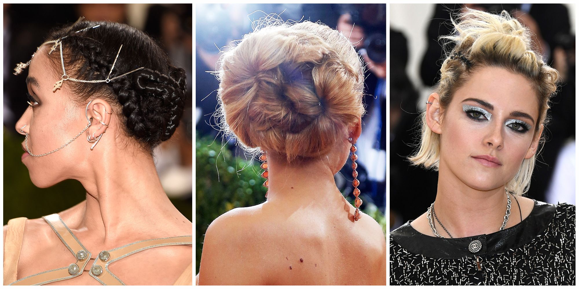 10 Best Updo Hairstyles for Women in Fall 2018 - Celebrity Inspired Hair  Updos
