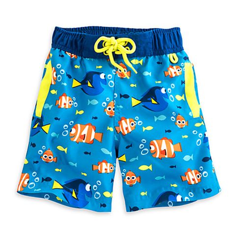 disney story finding dory swim trunks for boys