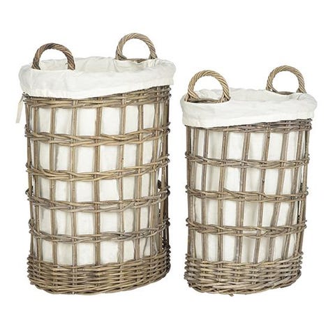 14 Best Wicker Laundry Baskets In 2018 Woven Wicker Laundry