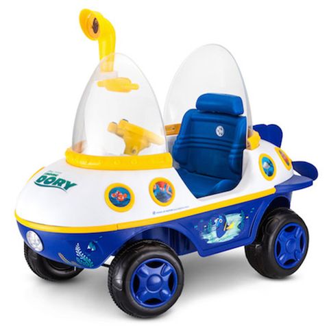 kid trax finding dory submarine ride-on toy