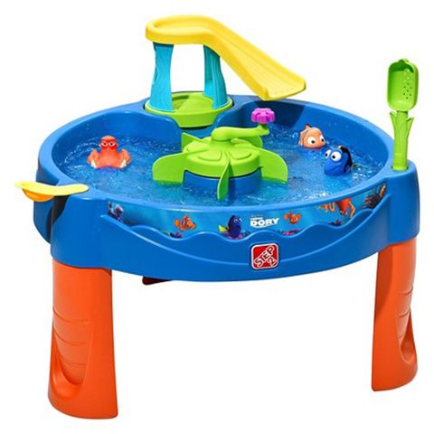 step2 finding dory swim and swirl water table