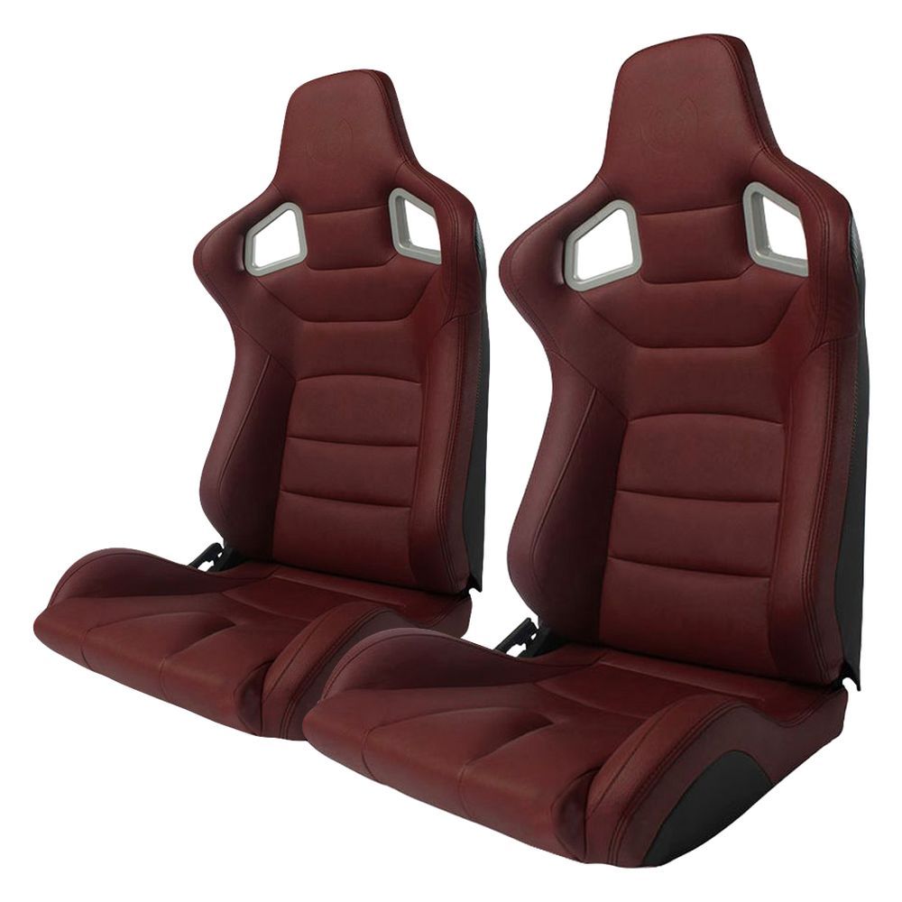 heated leather racing seats