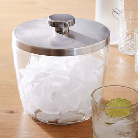  OGGI Wine & Ice Bucket- Ice Bucket with Lid & Ice Scoop, Wine  Chiller Bucket, Tabletop Wine Chiller Holds 2 Bottles, Bar Set is Great  Addition to Bar Cart or Home