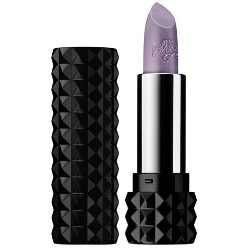 gray purple lipstick