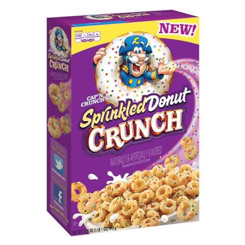 Cap'N Crunch Sprinkled Donut Crunch Cereal