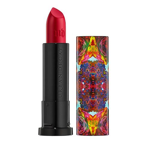 <p><em><strong>$18 each, <a href="http://www.urbandecay.com/alice-through-the-looking-glass-lipstick-by-urban-decay/UD770.html" target="_blank">urbandecay.com</a></strong></em>
</p><p><em><strong></strong></em>
</p><p><em><strong></strong></em>
</p><p><em><strong></strong></em><em><strong></strong></em>
</p><p><span class="redactor-invisible-space">Though Alice opted to go bare-lipped, Urban Decay's line of five character-driven shades embody each fantastical persona to a T. Featuring a sheer, almost caramel nude, shimmering purple, gunmetal navy, matte berry, and bright crimson, there's bound to be a shade perfect for every character in your book.</span></p>