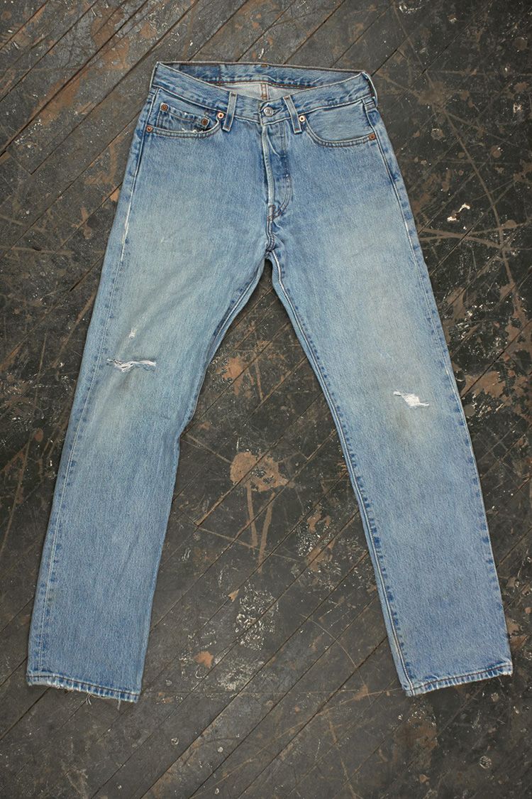 old fashioned levi jeans