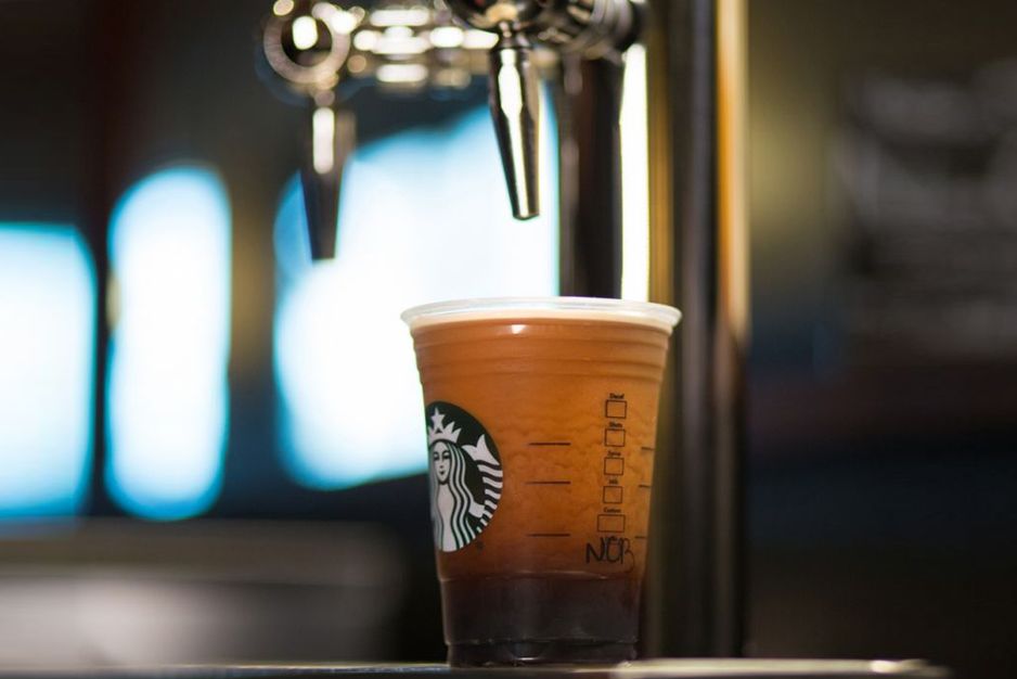 Starbucks nitro cold brew coffee