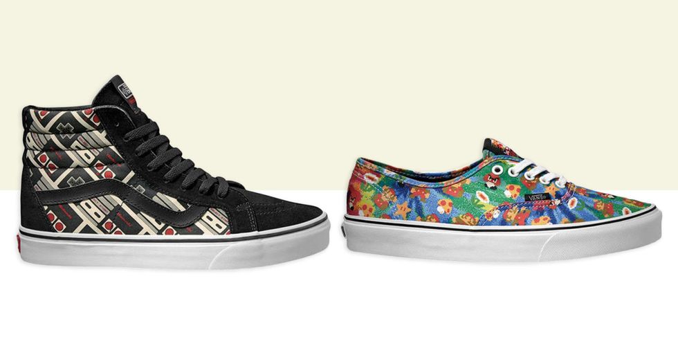 Vans and Nintendo are Launching a Nintendo Inspired Footwear Collection ...
