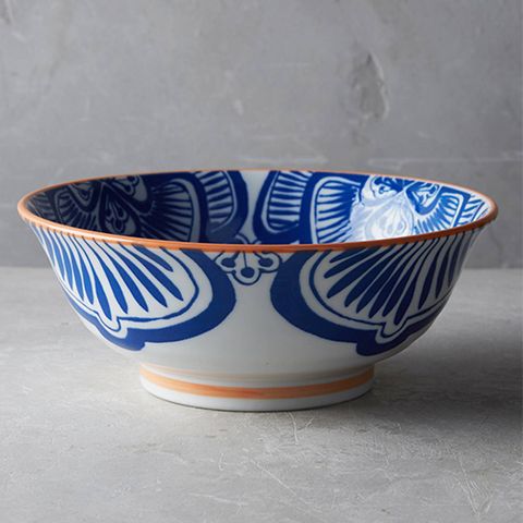 Anthropologie Blue and White Bowl