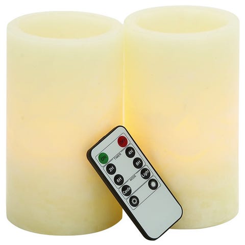 Beachcrest Home Vanilla Flameless Candle