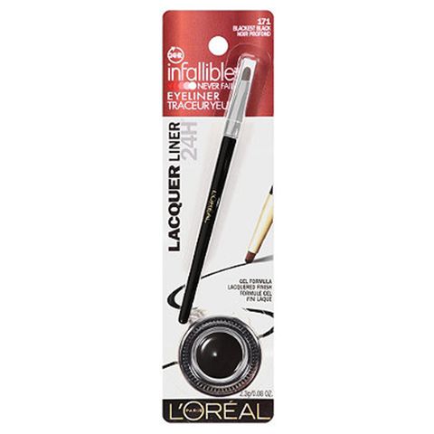 L'Oreal Infallible Gel Lacquer Liner 24 Hour in Blackest Black