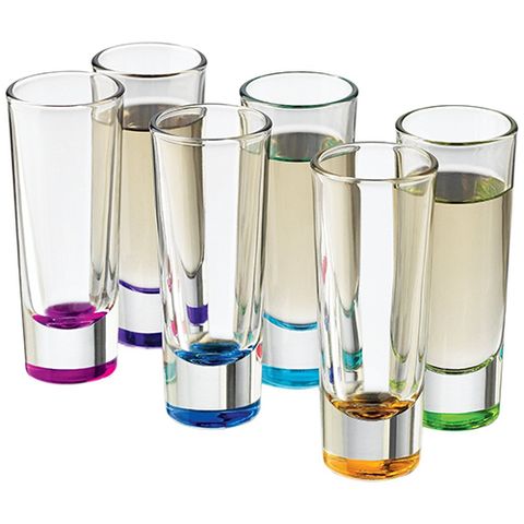Libbey Troyano Colors Shot Glass Set