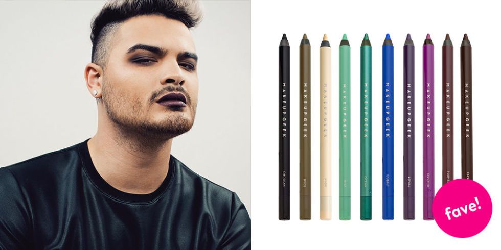 <p><strong><a href="https://www.youtube.com/watch?v=49gbQh5cN7M " target="_blank">Alex Faction</a>'s Favorite Product:<br>Makeup Geek Full Spectrum Eye Liner Pencils<br><em><strong>$58 for complete set </strong></em><a href="http://www.makeupgeek.com/store/makeup-geek-full-spectrum-eye-liner-set.html" target="_blank" class="slide-buy--button">BUY NOW</a></strong><em><br>
</em></p><p><strong>What: </strong>Skip purchasing Makeup Geek pencils solo and splurge on the entire collection — trust us, you won't regret it. Full Spectrum pigments are rich and creamy, available in mauve, green, and blue among other bold colors, each product is multipurpose and perfect for every occasion.
</p><p><strong>Why: </strong>"They blend out beautifully, which makes them perfect if you guys want to use more of the vivid colors or neutral colors, apply them on your eyelids and buff them out as an eye shadow base."</p>