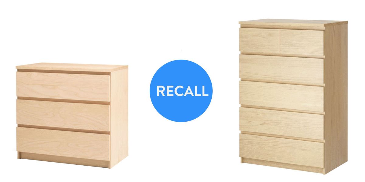 Ikea recalls Malm dressers