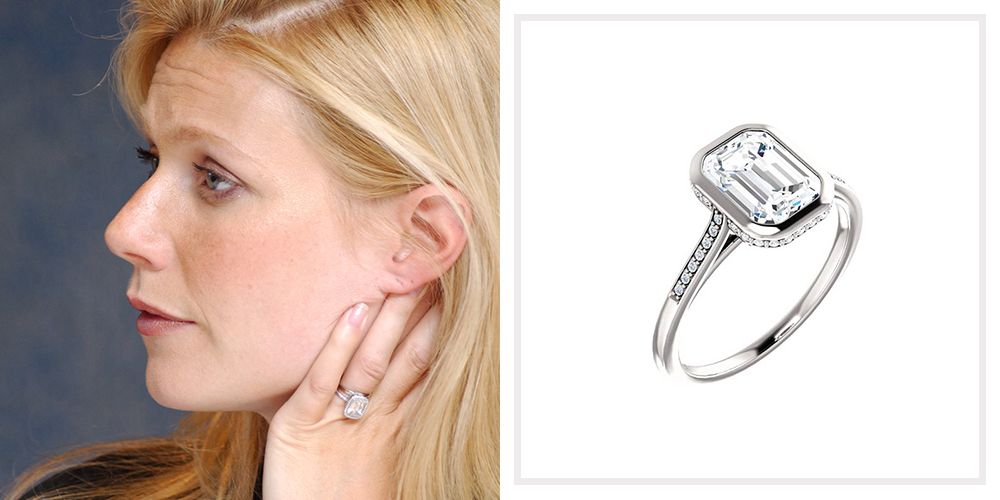 Gwyneth paltrow clearance blue engagement ring