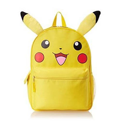 <p><strong><em>$18</em></strong> <a href="https://www.amazon.com/Pokemon-Pikachu-Canvas-Backpack-Plush/dp/B00WH5NXRI?tag=bp_links-20" target="_blank" class="slide-buy--button">BUY NOW</a></p><p>Store all of your proverbial Pokeballs in this backpack as you catch and train Pokemon throughout your city. What better way to play the game than with a Pikachu sidekick on your back!</p><p><strong>More: </strong><a href="http://www.bestproducts.com/tech/electronics/g235/best-video-game-consoles-systems/" target="_blank">Upgrade Your Video Game Consoles With These Top Picks</a></p>