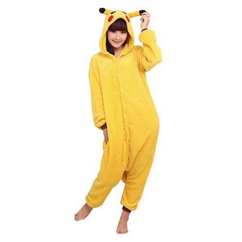<p><strong><em>from $14</em></strong> <a href="https://www.amazon.com/WOWcosplay-Pajamas-Cosplay-Costume-Sleepwear/dp/B00W4SZYLQ?tag=bp_links-20" target="_blank" class="slide-buy--button">BUY NOW</a></p><p>After a long day of catching and training Pokemon, you deserve to lounge around in this onesie. You may be tempted to wear it outside, but people might start throwing Pokeballs at you. So beware. </p>