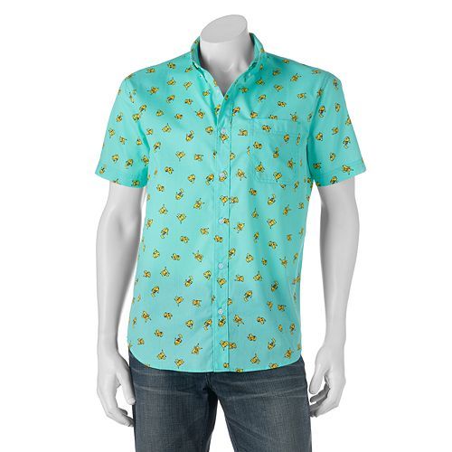 <p><strong><em>$20</em></strong> <a href="http://www.kohls.com/product/prd-2465263/mens-pokemon-button-front-shirt.jsp" target="_blank" class="slide-buy--button">BUY NOW</a></p><p>Give your outfit an extra <em>spark</em> with this mini Pikachu shirt. Get it ... because Pikachu is electric ... you get it. </p>