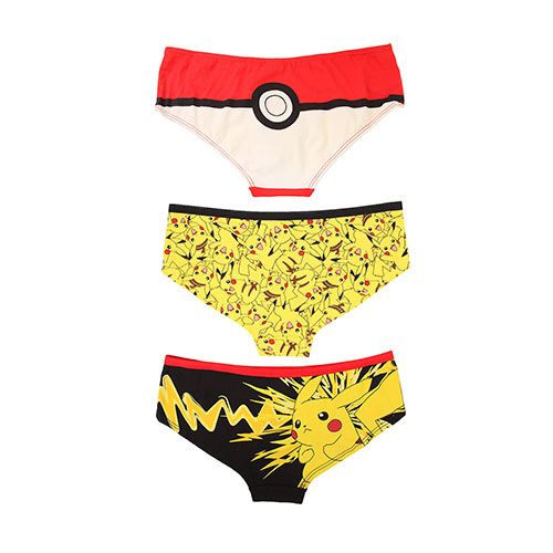<p><strong><em>$20</em></strong> <a href="http://www.hottopic.com/product/pokemon-pikachu-poke-ball-panty-3-pack/10442226.html" target="_blank" class="slide-buy--button">BUY NOW</a></p><p>If you don't want other people to know that you're as obsessed as you are, this is a subtle way to express your commitment. No one else has to know.</p>