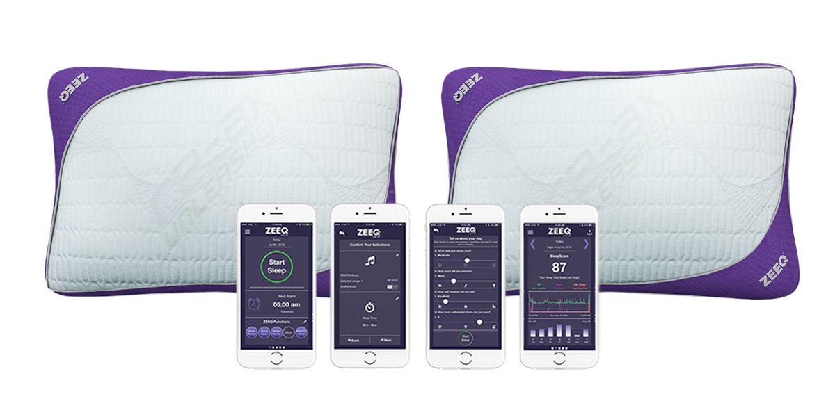 zeeq smart pillow