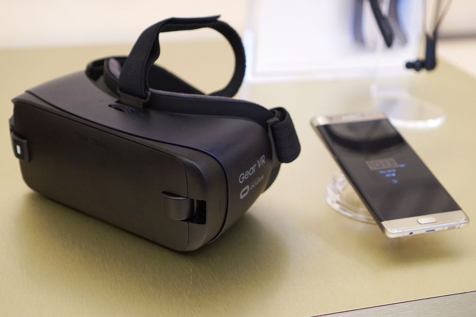 Samsung Gear VR live