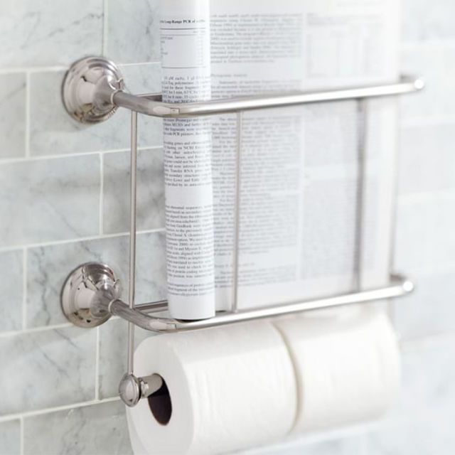 Buy here your toilet roll holder in porcelain !