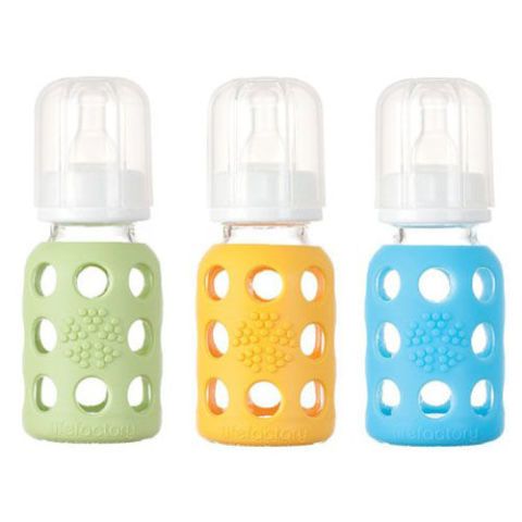 Baby Bottle Handle Grip for Comotomo 5 Ounce and 8 Ounce Silicone Bottles 3 Pack Green