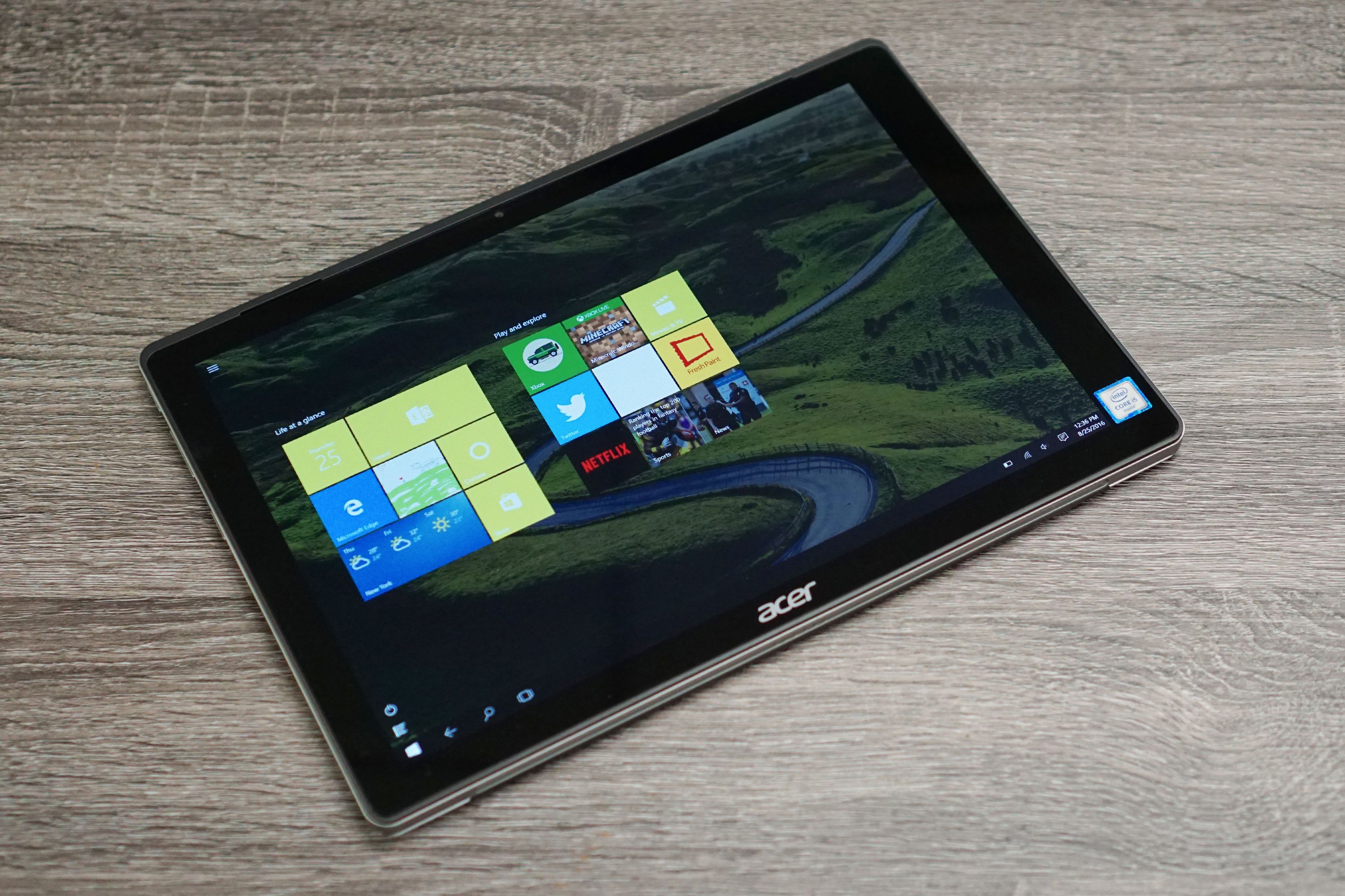 Acer Switch Alpha 12 - 2 in 1 on sale Tablet and Laptop w/ Windows 10, i5, 8gb ram