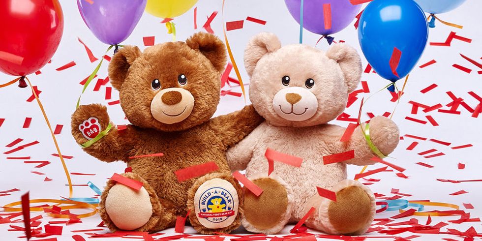 build a bear national teddy bear day